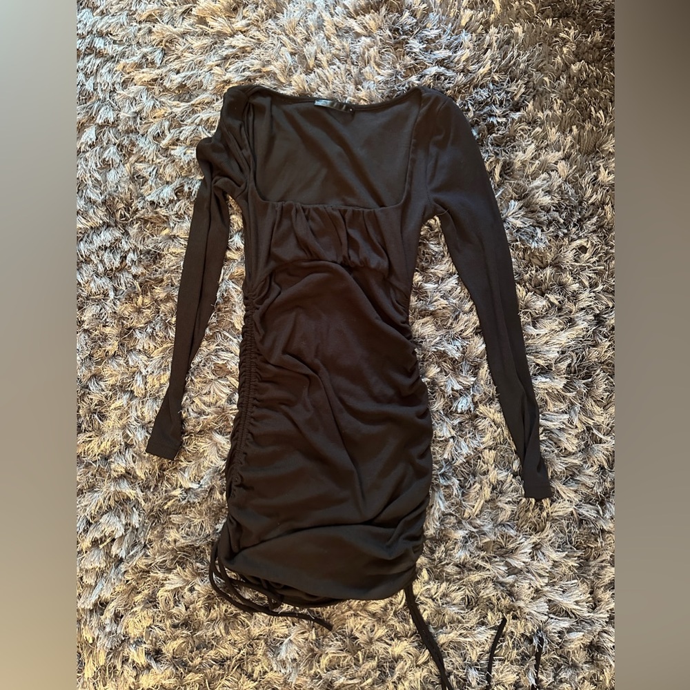 SALTY black tie dress, size M